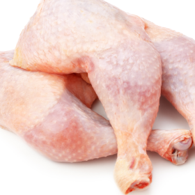 Muslos de pollo frescos